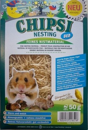 Chipsi Nesting Bed ściółka karton 50g na Arena.pl