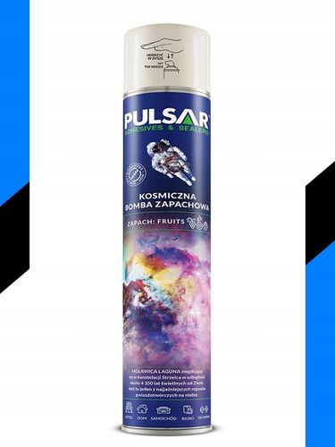 ODŚWIEŻACZ POWIETRZA SPRAY PULSAR KOSMICZNA BOMBA ZAPACHOWA FRUITS 750 ml na Arena.pl