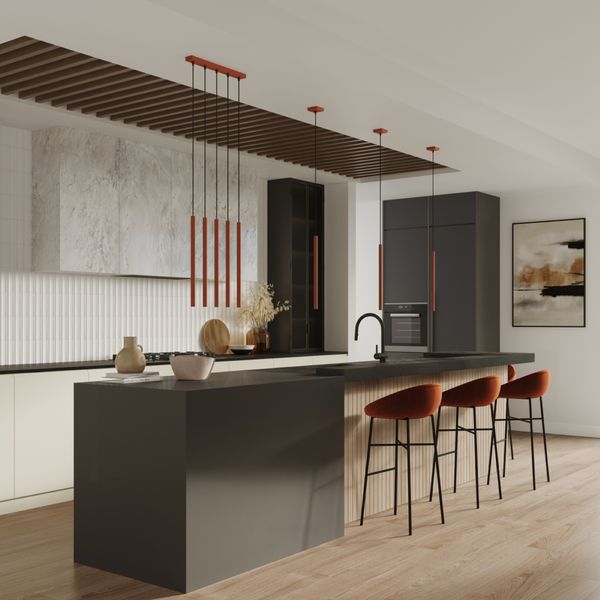 Kinkiet PASTELO 2 ochra czerwona zdjęcie 7