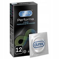 Durex Performa Prezerwatywy 12 szt opóźniające wytrysk wydłużające stosunek