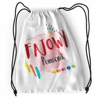 Plecak Pomocnika Sportowy Szkolny Worek Torba Z Nadrukiem Ze Zdjęciem