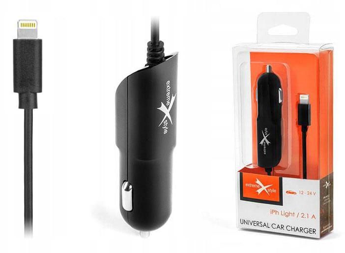 Ładowarka samochodowa do telefonu iPhone Lightning 2.1A zdjęcie 4
