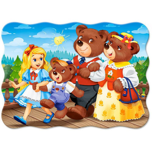 PUZZLE 30 EL.GOLDILOCKS&3BEARS na Arena.pl