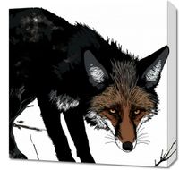 Obraz 50x50cm Nieufny Lis