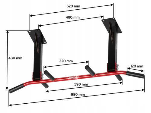 DRĄŻEK DO PODCIĄGANIA ĆWICZEŃ SUFITOWY NS-317 na Arena.pl