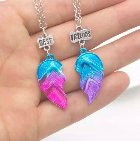 ŁAŃCUSZKI DLA PRZYJACIÓŁKI BFF SERCE SERCA FRIENDS zdjęcie 8
