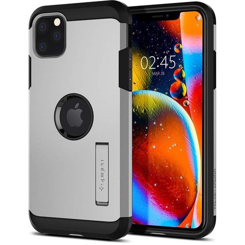 Etui Spigen Tough Armor Iphone 11 Pro Satin Silver na Arena.pl