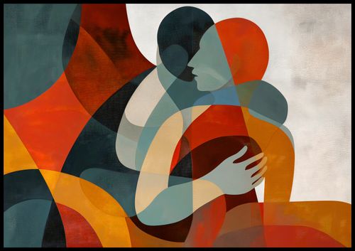 Plakat 100x70cm Objęcia na Arena.pl