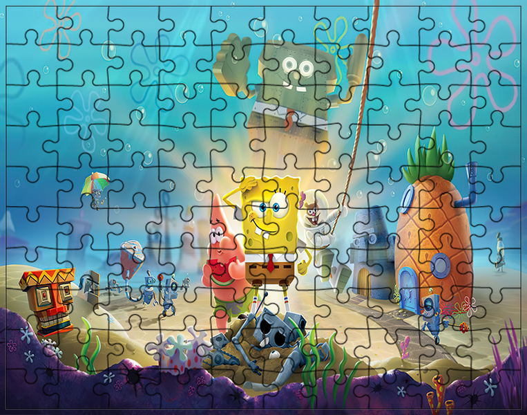 Puzzle Spongebob zdjęcie 1