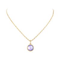 naszyjnik z kryształem primero (c24/jes/78au)