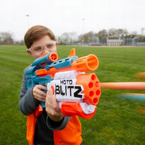 AUTOMATYCZNY PISTOLET NERF ELITE 2.0 KARABIN SHOTGUN 2W1 + 22 STRZAŁKI na Arena.pl