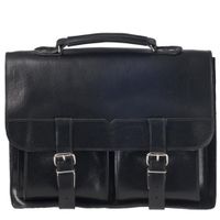 Teczka skórzana KEMER B 904/JUCHT Czarna