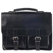 Teczka skórzana KEMER B 904/JUCHT Czarna