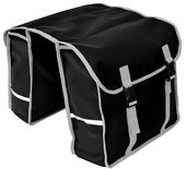 SAKWA NA BAGAŻNIK ROWEROWY, TORBA ROWEROWA 2x15L