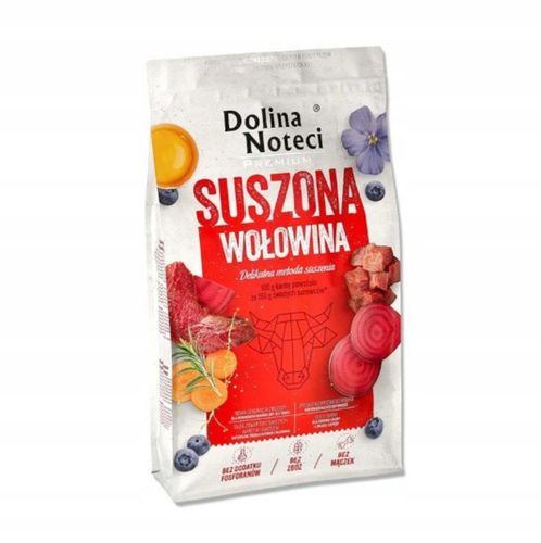 DOLINA NOTECI PREMIUM SUSZONA WOŁOWINA KARMA DLA PSA 1 KG NA WAGĘ na Arena.pl