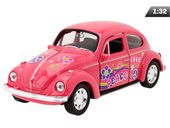 Model 1:32, Volkswagen The Beetle, różowy