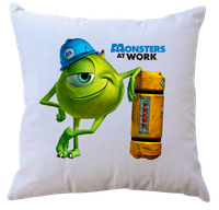 Poduszka z wkładem Potwory i Spółka