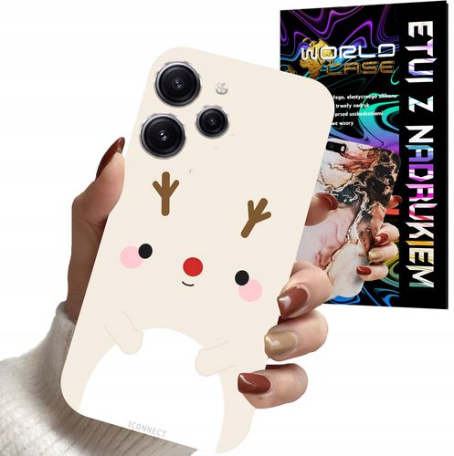 ETUI CASE DO XIAOMI REDMI 12 4G - ŚWIĄTECZNE WZORY RENIFER MIKOŁAJ ŚWIĘTA na Arena.pl