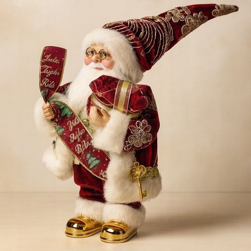 ŚPIEWAJĄCY I TAŃCZĄCY MIKOŁAJ Z PREZENTAMI DUŻY 40 CM NA ŚWIĘTA, DLA DZIECI na Arena.pl