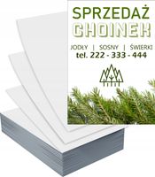 Ulotki A6 1000szt reklamowe firmowe dużo wzorów SPRZEDAŻ CHOINEK