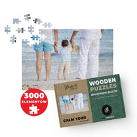 FOTO PUZZLE DREWNIANE z TWOJEGO ZDJĘCIA XXL 120cm x 85cm 3000 el.