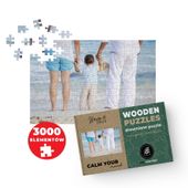 FOTO PUZZLE DREWNIANE z TWOJEGO ZDJĘCIA XXL 120cm x 85cm 3000 el.
