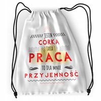 Plecak Dla Córki Sportowy Szkolny Worek Torba Z Nadrukiem Ze Zdjęciem