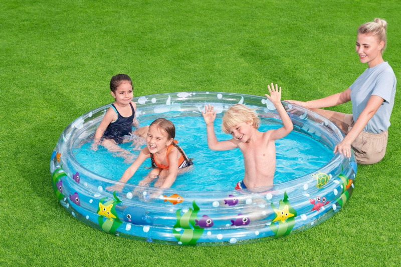 Basen Dmuchany Brodzik dla Dzieci 183x33 Basenik zdjęcie 5