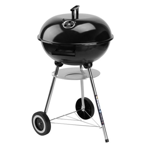 Grill węglowy ogrodowy RUND czarny na Arena.pl