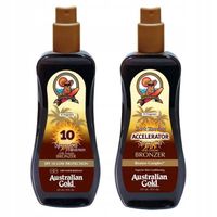 Australian Gold Spray Bronzer SPF10 + Tanning Accelerator Spray