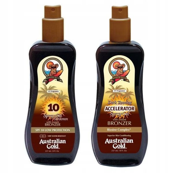 Australian Gold Spray Bronzer SPF10 + Tanning Accelerator Spray zdjęcie 1