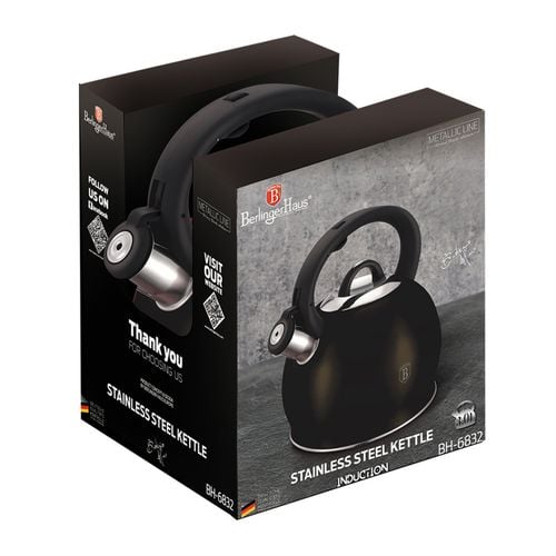 czajnik 3l berlinger haus bh-6832 z gwizdkiem na Arena.pl