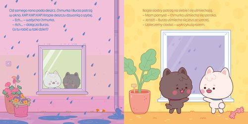 Chmurka i Burza pieką ciasto na Arena.pl