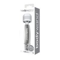 Mini Wibrator Bodywand Mini Wands Srebrzysty