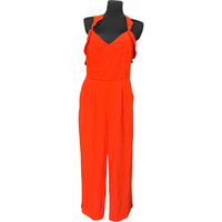 Kombinezon Bez Rękawów Damski Lekki Casual Czerwony Rozmiar 42 Wygodny