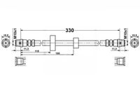 Vw T4 Zestaw Przewodów Hamulcowych Elastycznych Gumowych