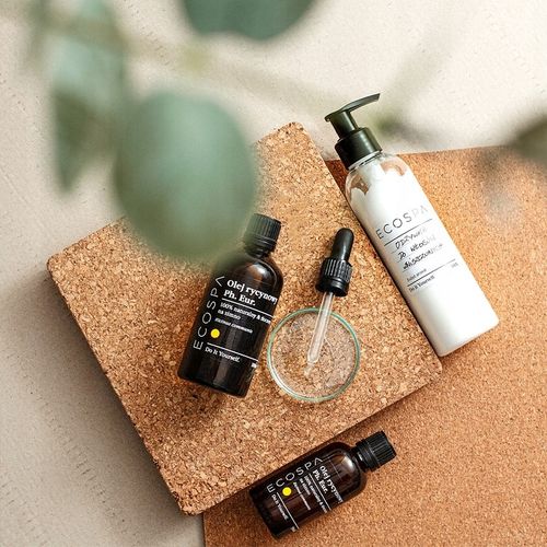 NATURALNY OLEJ RYCYNOWY NIERAFINOWANY TWARZ WŁOSY BRWI RZĘSY 100 ML ECOSPA na Arena.pl