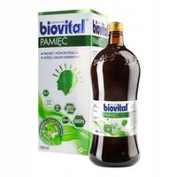 BIOVITAL Pamięć witaminy i minerały koncentracja układ nerwowy płyn 1000 ml