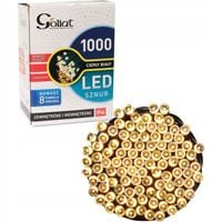 LAMPKI CHOINKOWE Z PROGRAMATOREM 1000 LED timer Oświetlenie świąteczne