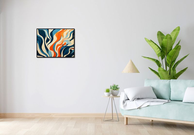 Plakat 65x50cm Oceaniczne Fale zdjęcie 4