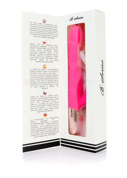 Wibrator - Rechargeable Thrusting Vibrator USB 10 Functions - Heating zdjęcie 3