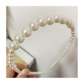 Opaska Do Włosów Ozdobna Perełkowa O429