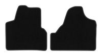 Dywaniki welurowe BASIC do Peugeot Expert II 2007-2016, czarne