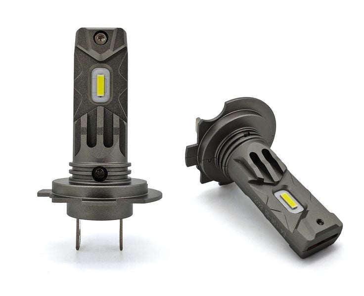 H7 LED 2szt żarówki 12V CANBUS CSP krótka Nowość 4000lm mocna zdjęcie 12