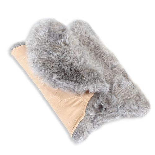 Dywan sztuczna skóra do salonu ekoskóra dywanik do sypialni szary 60x90cm UC20235LG na Arena.pl