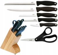 Komplet noży w bloku Fiskars Kitchen Devils 5 szt.