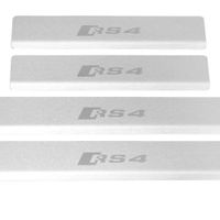 Listwa progowa AUDI A4 B9 RS4 Stal nierdzewna 304 mat 4szt