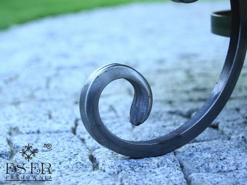 Palenisko ogrodowe 60 cm KARBOWANE surowe - polski producent ES-ER na Arena.pl