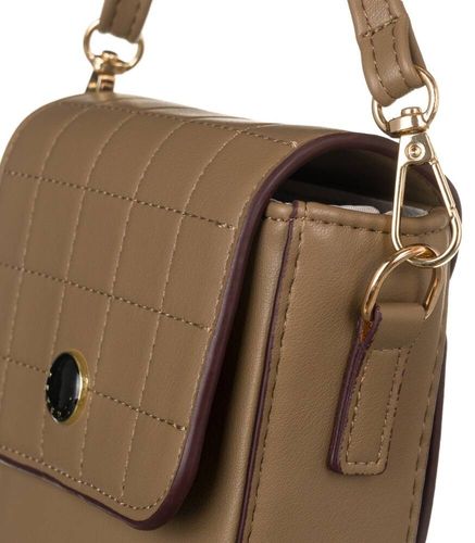 mini torebka-portfel ze skóry ekologicznej - peterson na Arena.pl