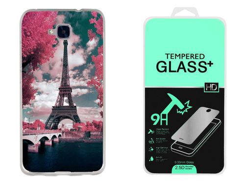 HUAWEI HONOR 7 LITE | Etui smartfon CASE + Szkło na Arena.pl
